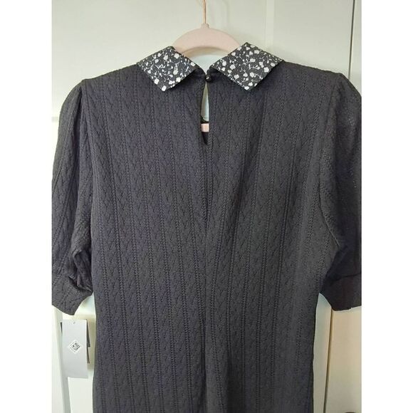 Kingston Grey Sweater Dress New Black Sz XL - Picture 5 of 9